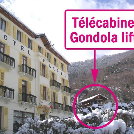 Hotel des Alpes Brides-les-Bains Exterior foto