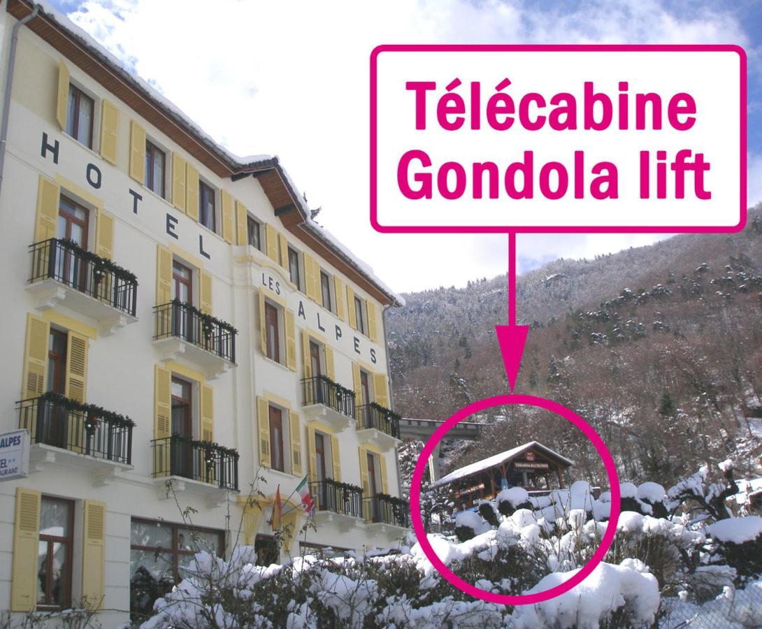 Hotel des Alpes Brides-les-Bains Exterior foto