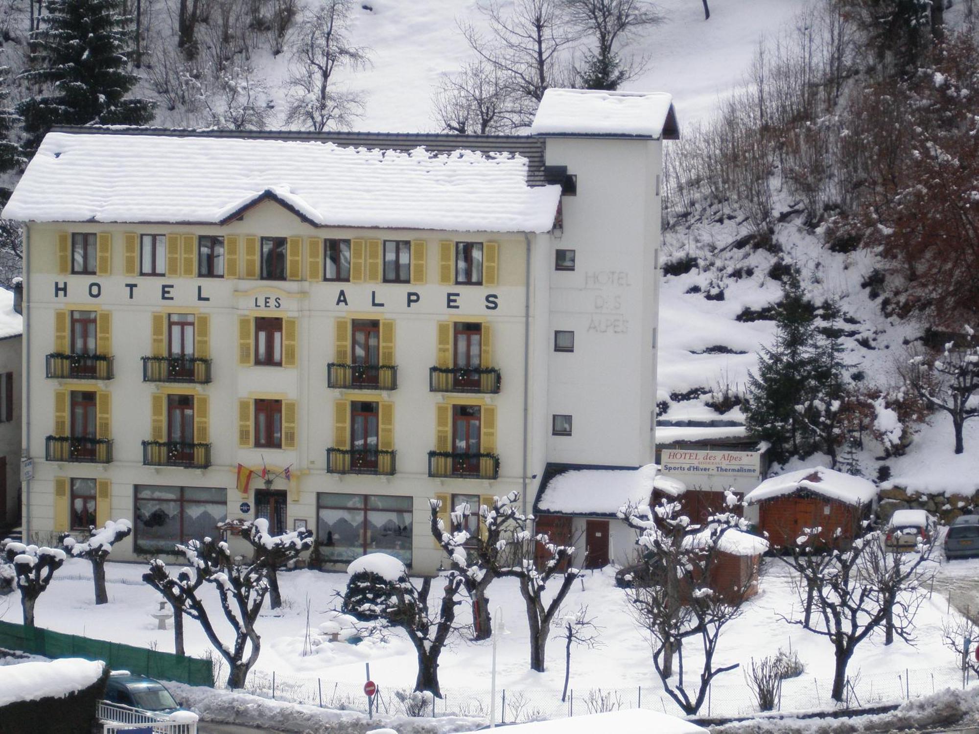 Hotel des Alpes Brides-les-Bains Exterior foto