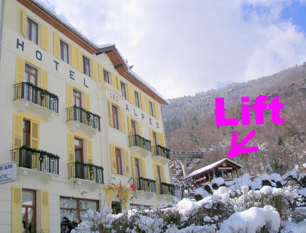 Hotel des Alpes Brides-les-Bains Exterior foto